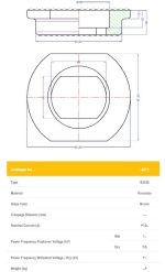 بوشینگ  1KV-3150 A - IIC - تصویر 2